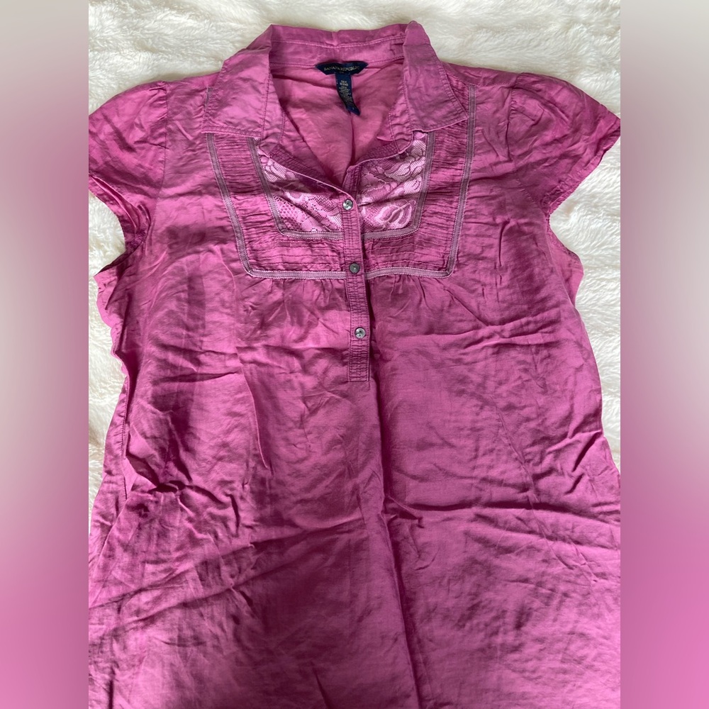 Banana Republic silk blouse